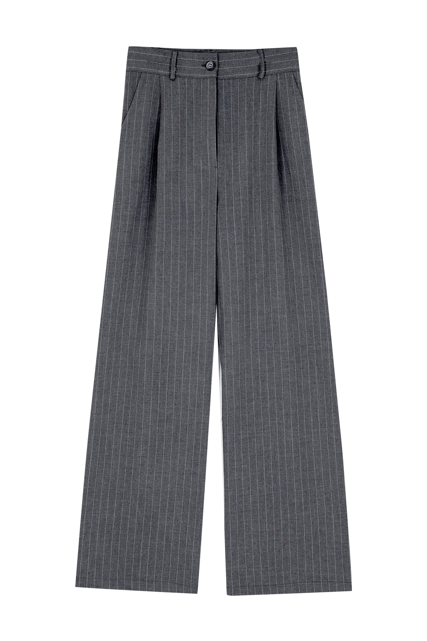 Füme Cep Detaylı Kruvaze Ceket Ve Pantolon Takım