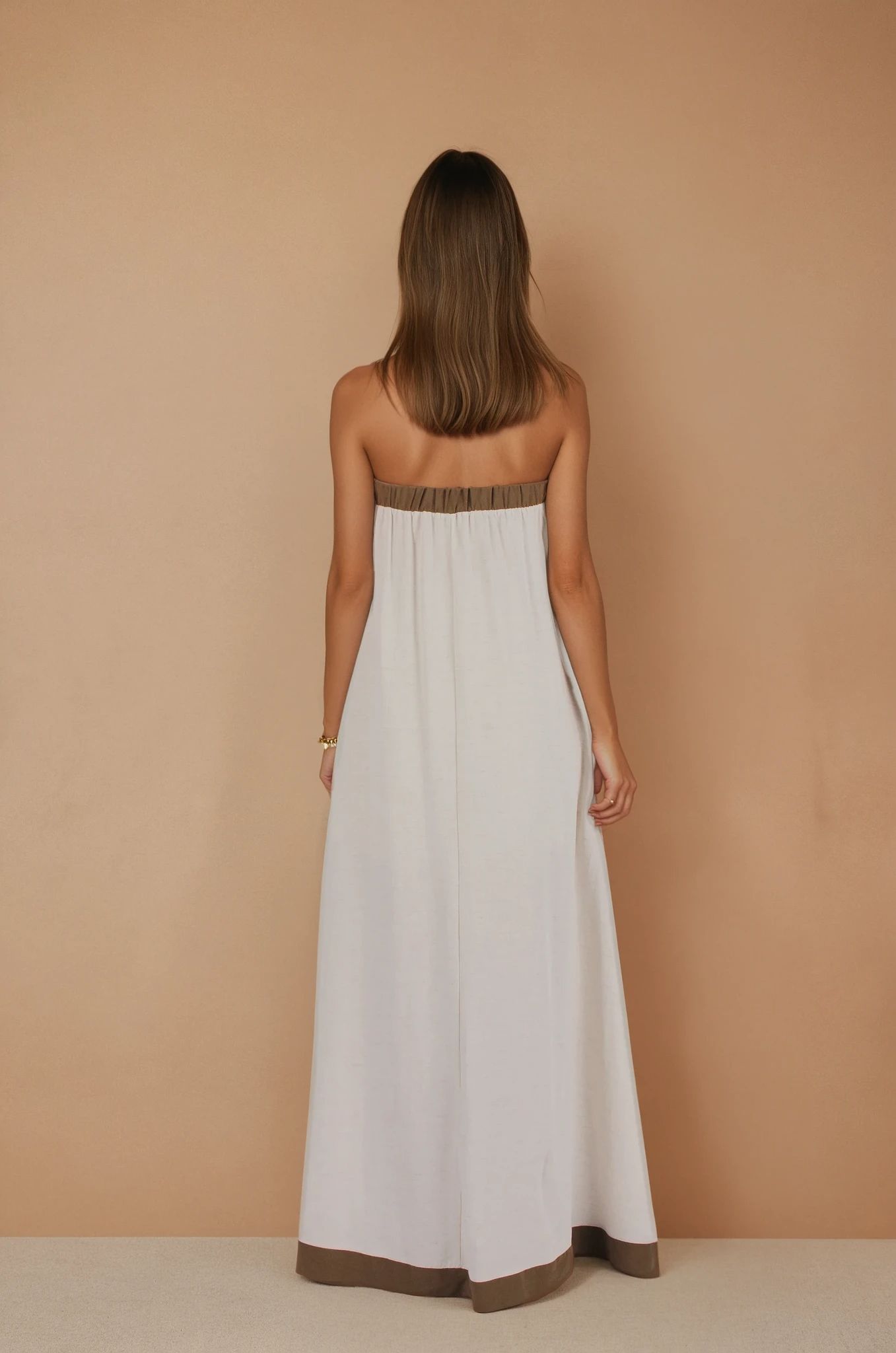 Straplez Şortlu Elbise