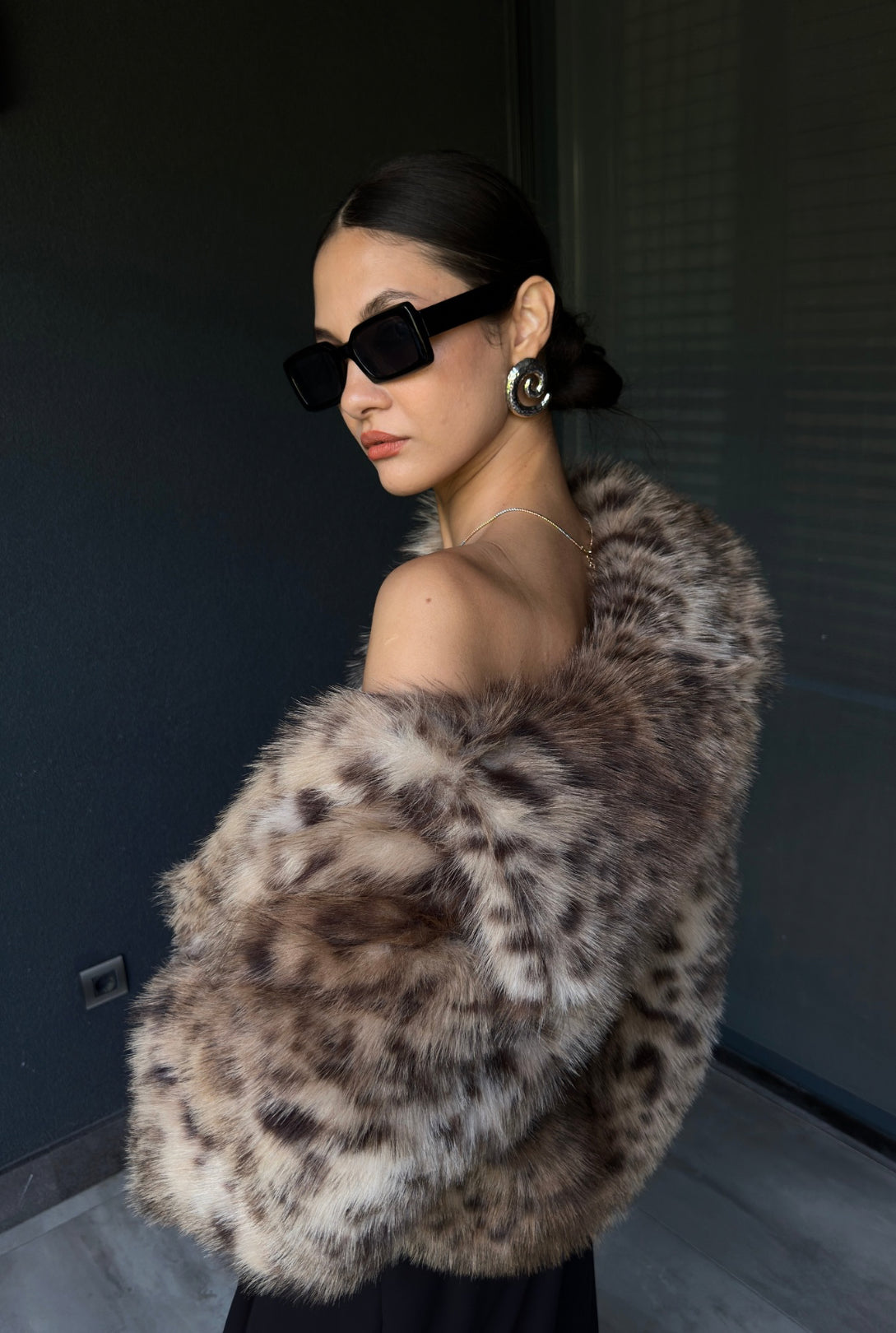 Leopar Desenli Kürk