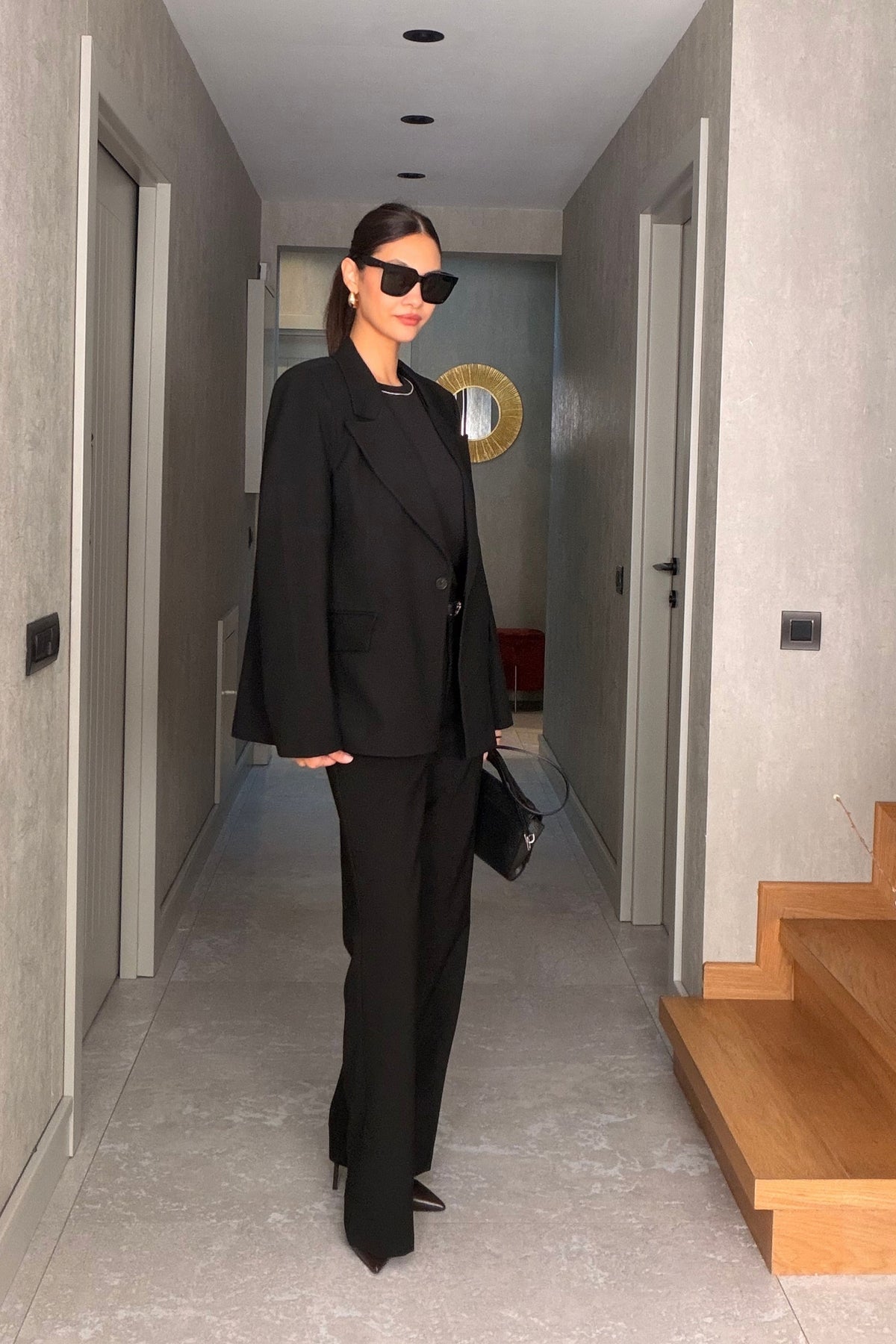 Siyah Oversize Ceket