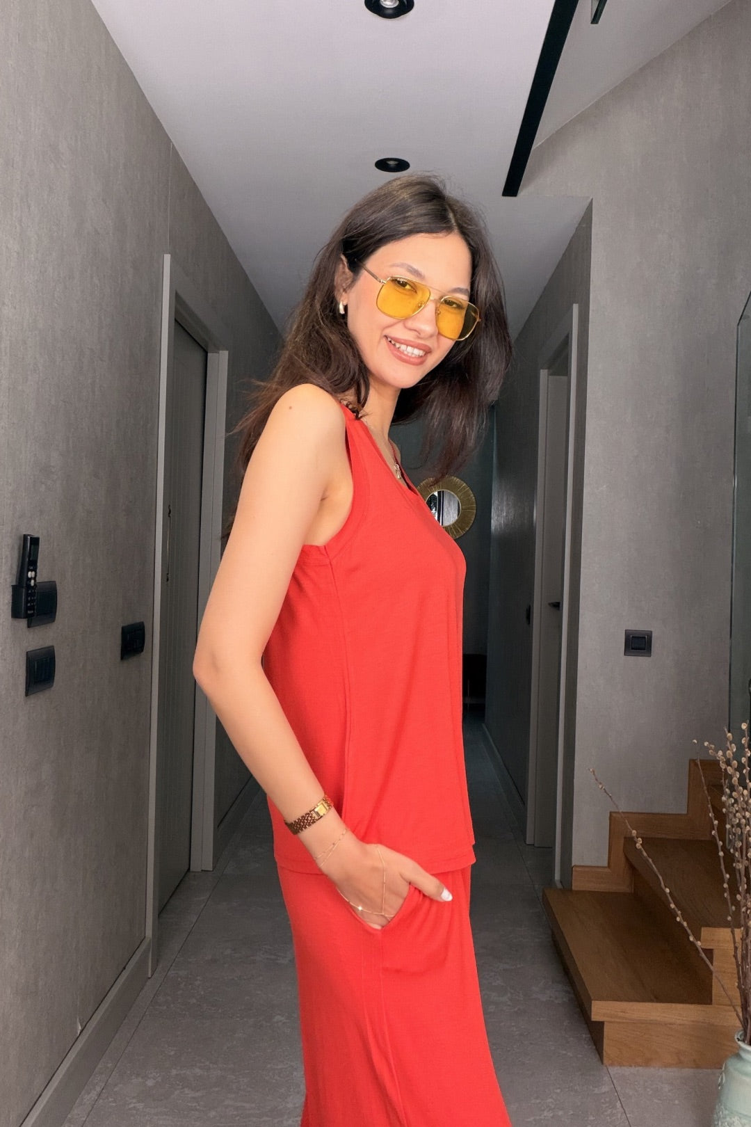 Nar Çiçeği Modal Atletli Takım