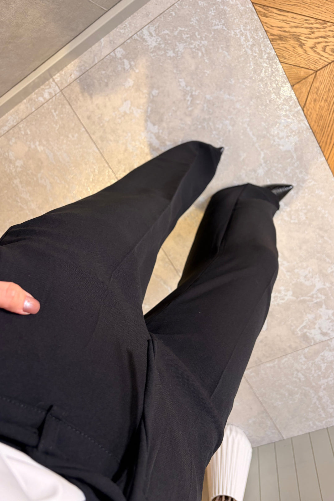 Siyah İpli Pantolon