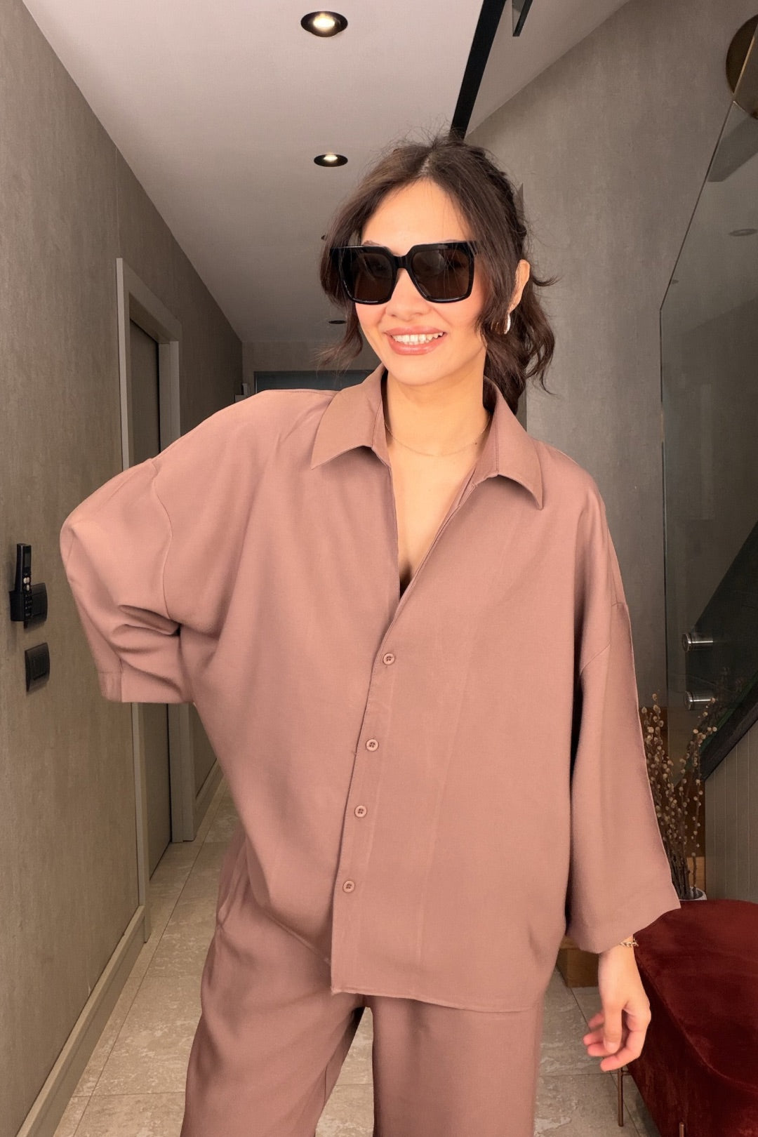 Kahverengi Tensel Takım