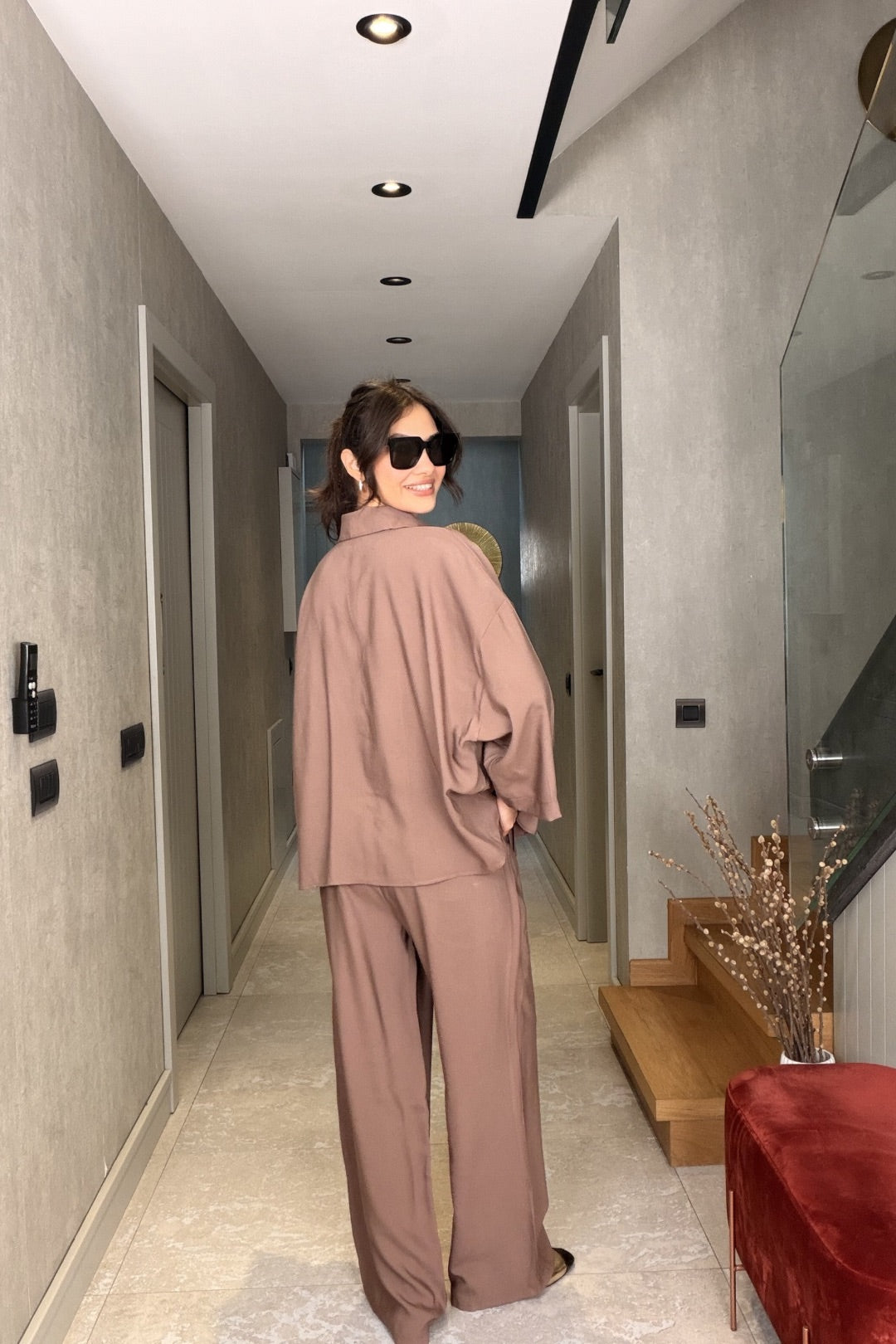 Kahverengi Tensel Takım