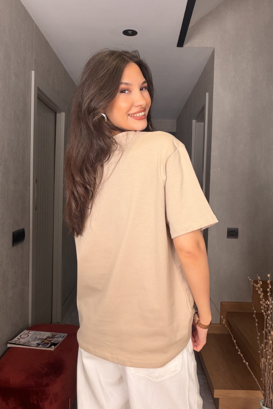 Vizon Makremeli Cepli Tshirt