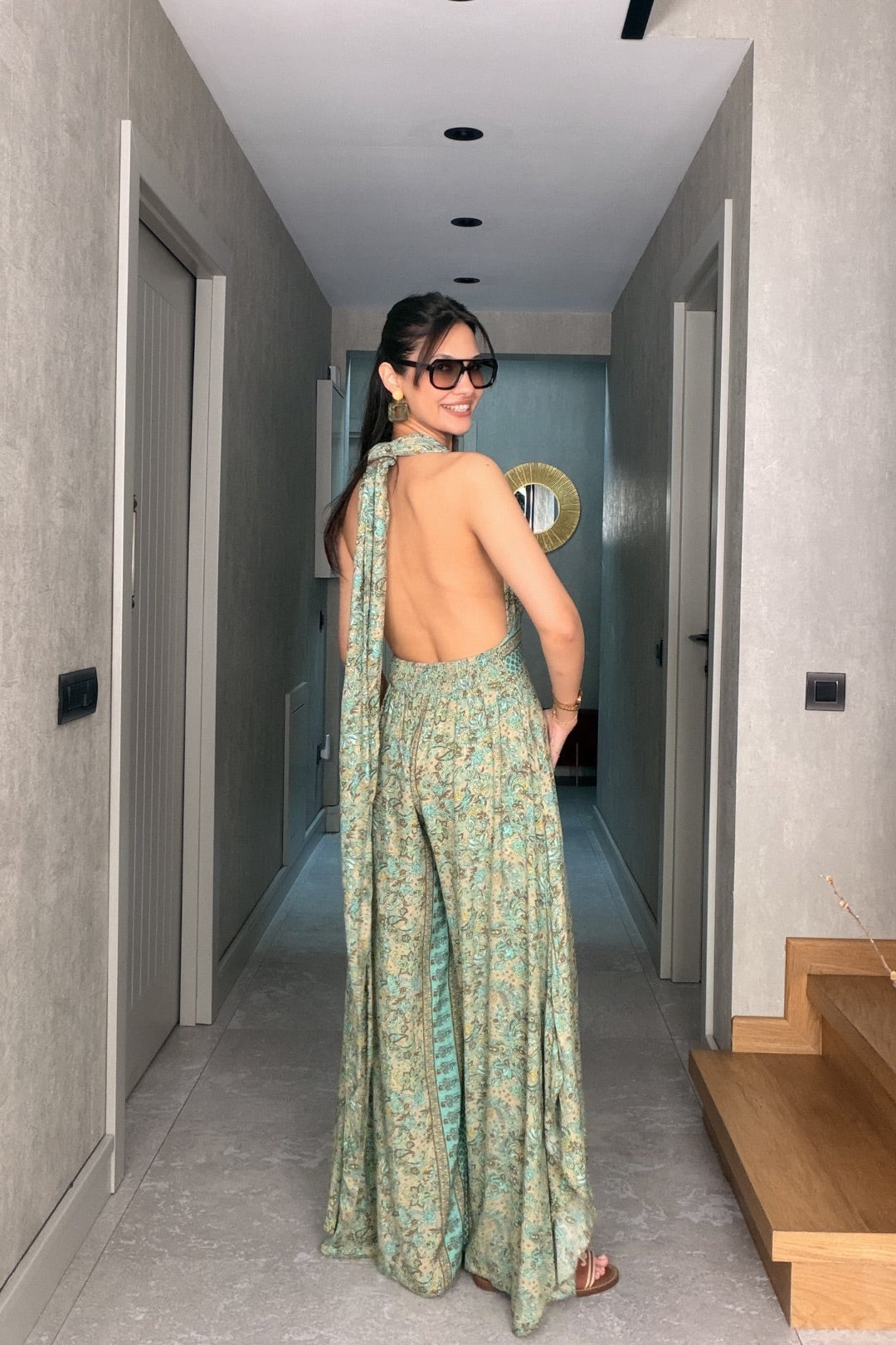 Mint Desenli Tulum